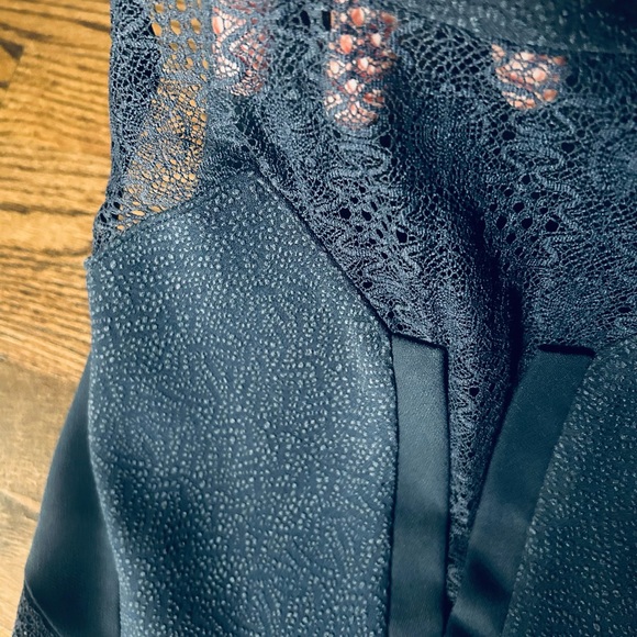 The Kooples dress navy blue size 3 - Picture 2 of 7